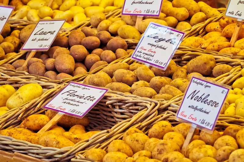 Food market stall